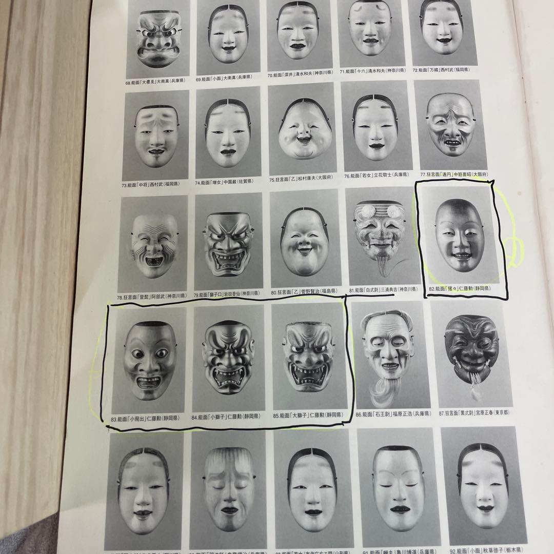 能面若女
