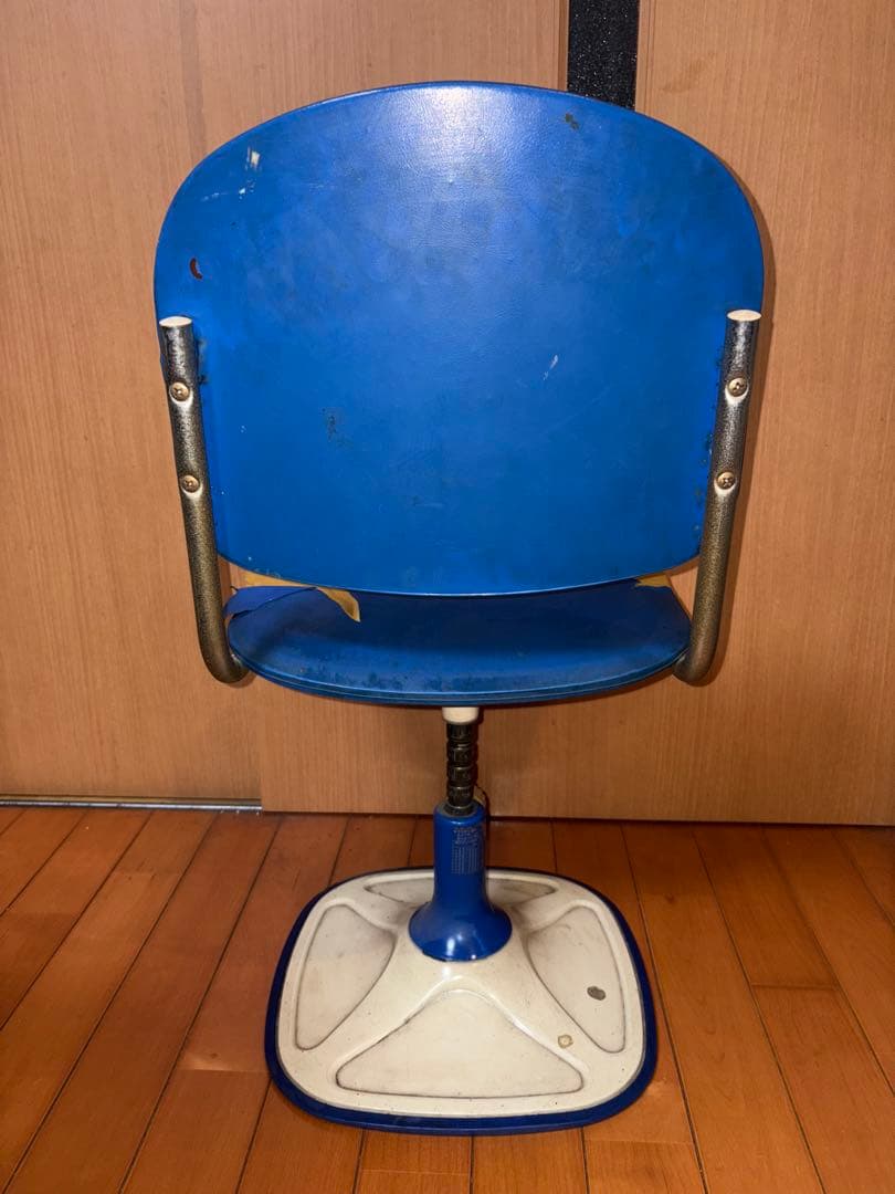 昭和レトロ ドラえもん 学習椅子 回転椅子 当時物 くろがね工作所製 難あり