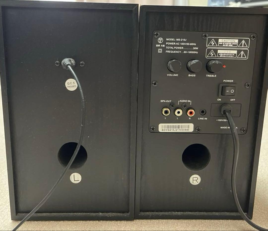 Pioneer DDJ-400 ケーブル、ヘッドホンスピーカー付き