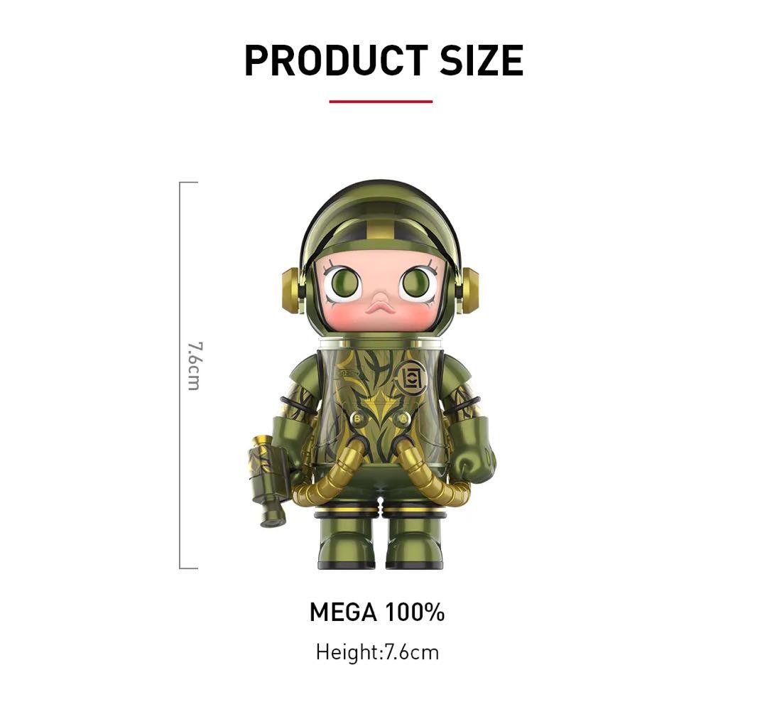 その他 POPMART MEGA SPACE MOLLY 100% CLOT-Olive