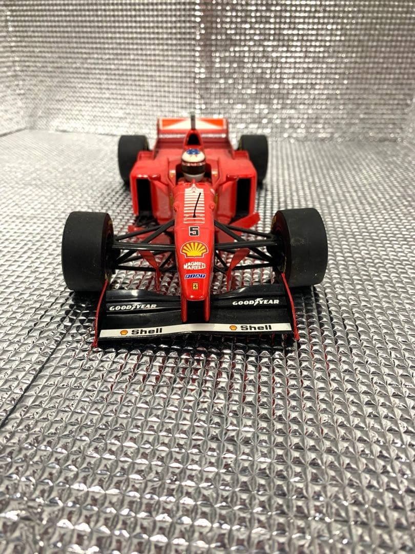 【ミニチャンプス　1997 フェラーリF310B M.シューマッハ　1/18】