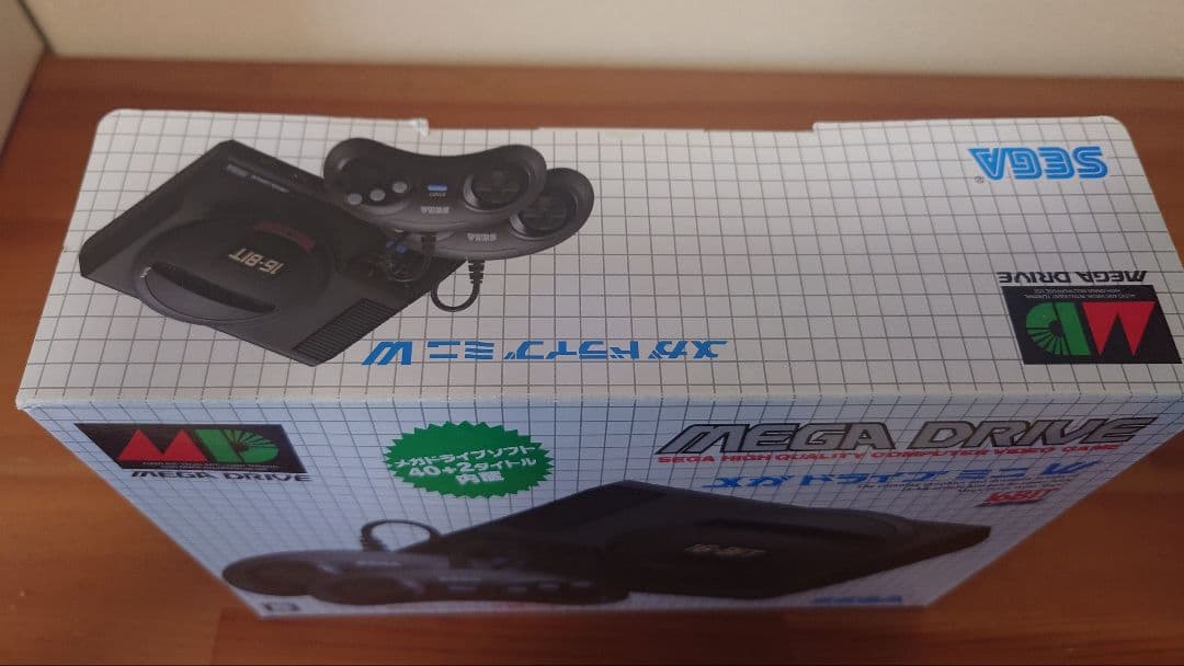 ［レトロ］［希少品］SEGA メガドライブ ミニW　開封品