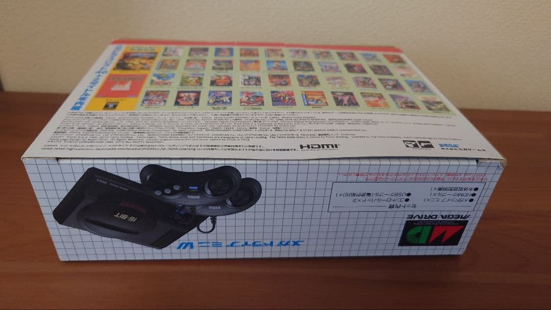 ［レトロ］［希少品］SEGA メガドライブ ミニW　開封品