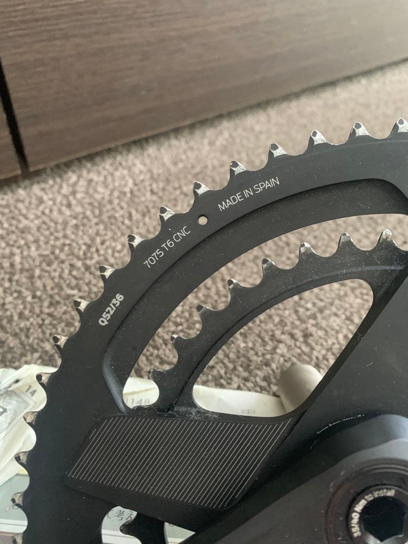 ROTOR ALDHU クランク Q-Rings 170mm 楕円52-36