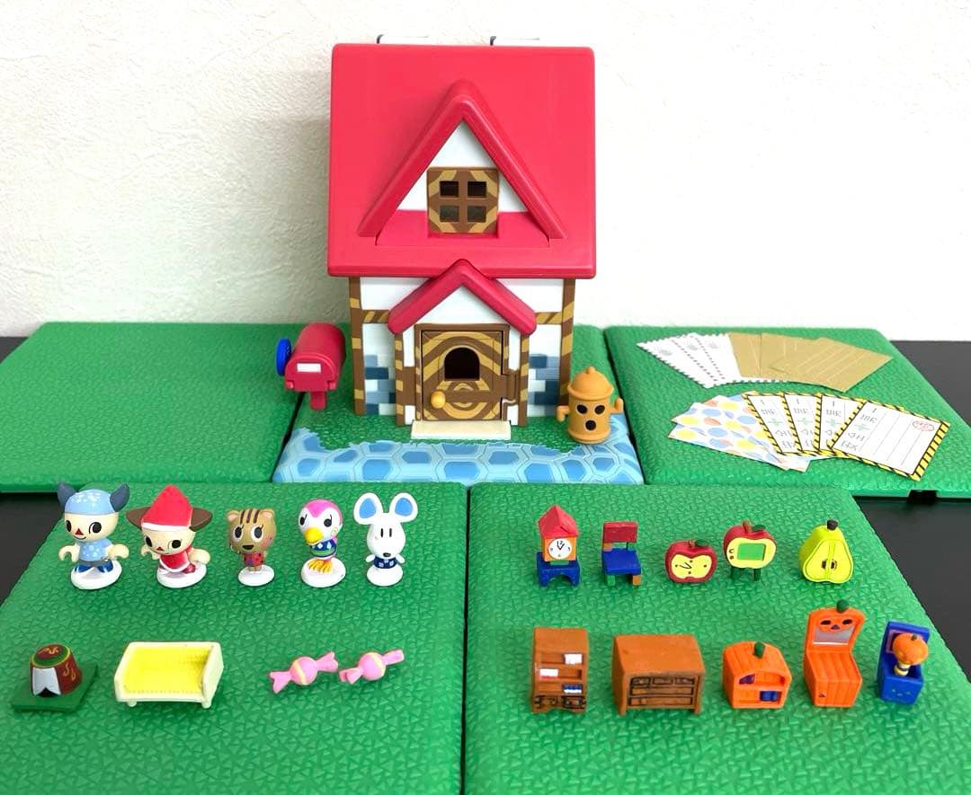 どうぶつの森　森をつくろう！ わくわく2階だてセット フィギュア 激レア