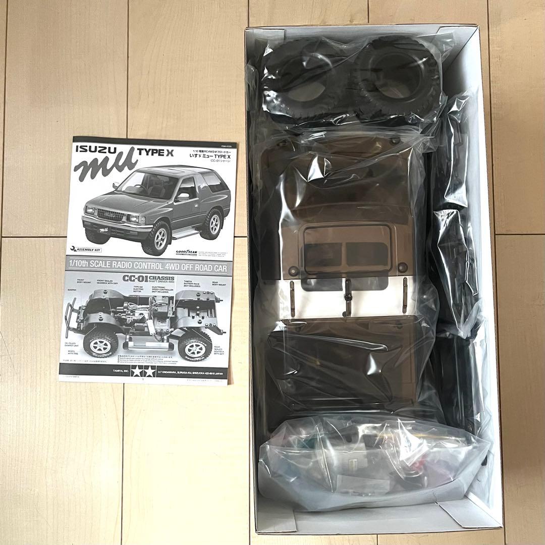 美品　タミヤ　CC-01 シャーシ　いすゞミュー