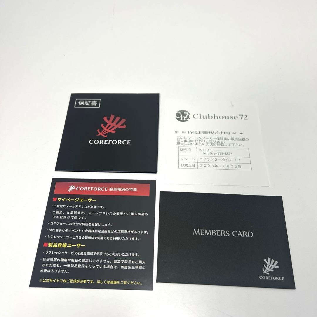 【未使用品】COREFORCE ループ　ホワイトSUS70