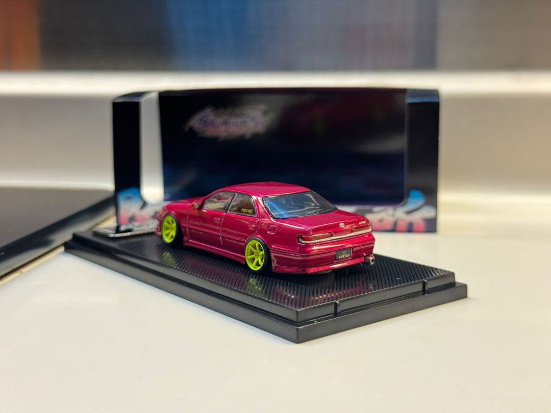 1/64 Vertex VERTEXJZX100MKII 風 関村改完成品ピンク