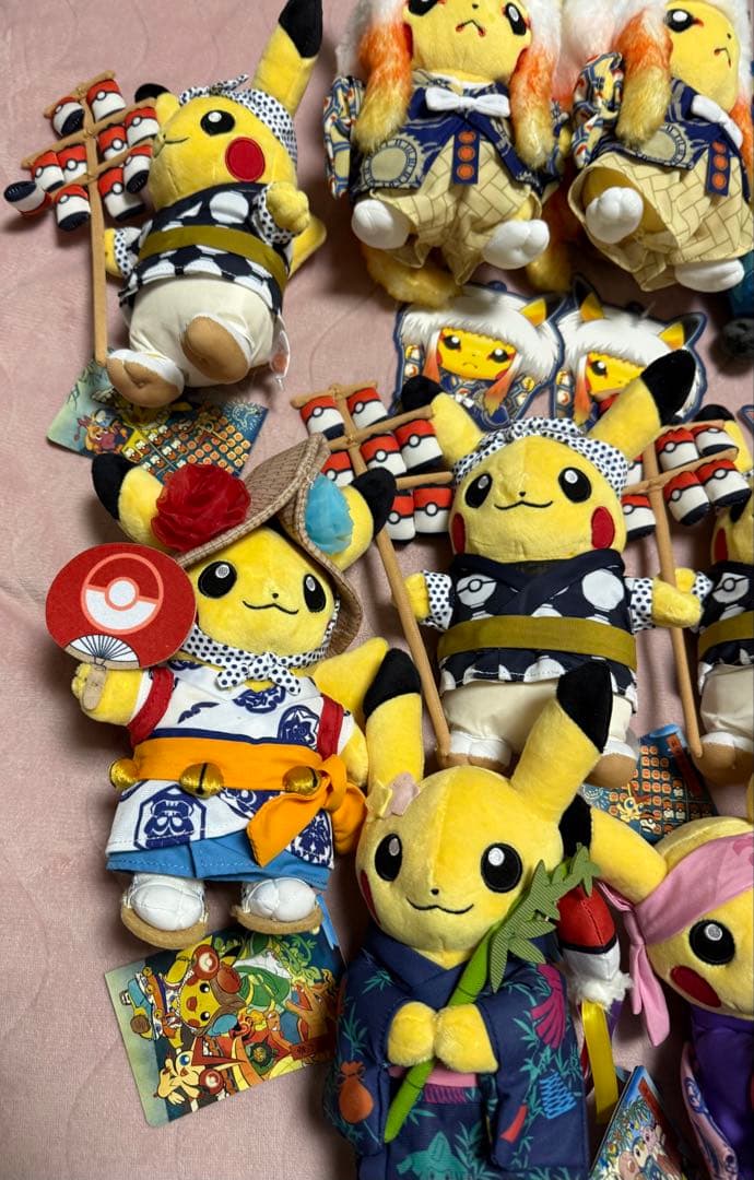 ピカチュウ ぬいぐるみ セット 和風衣装