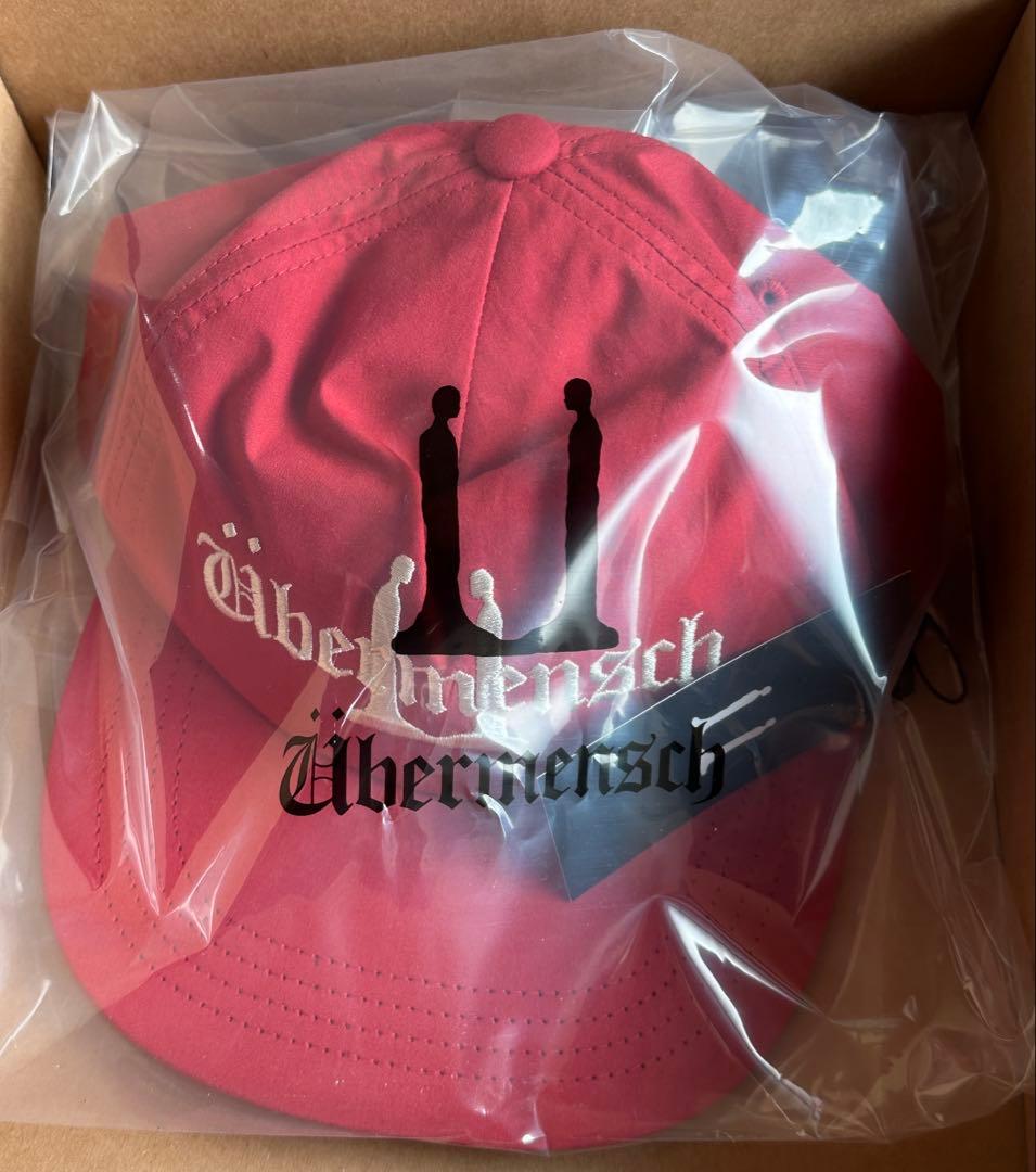 G-DRAGON ジヨン メンシプ ÜBERMENSCH CAP バーガンディー
