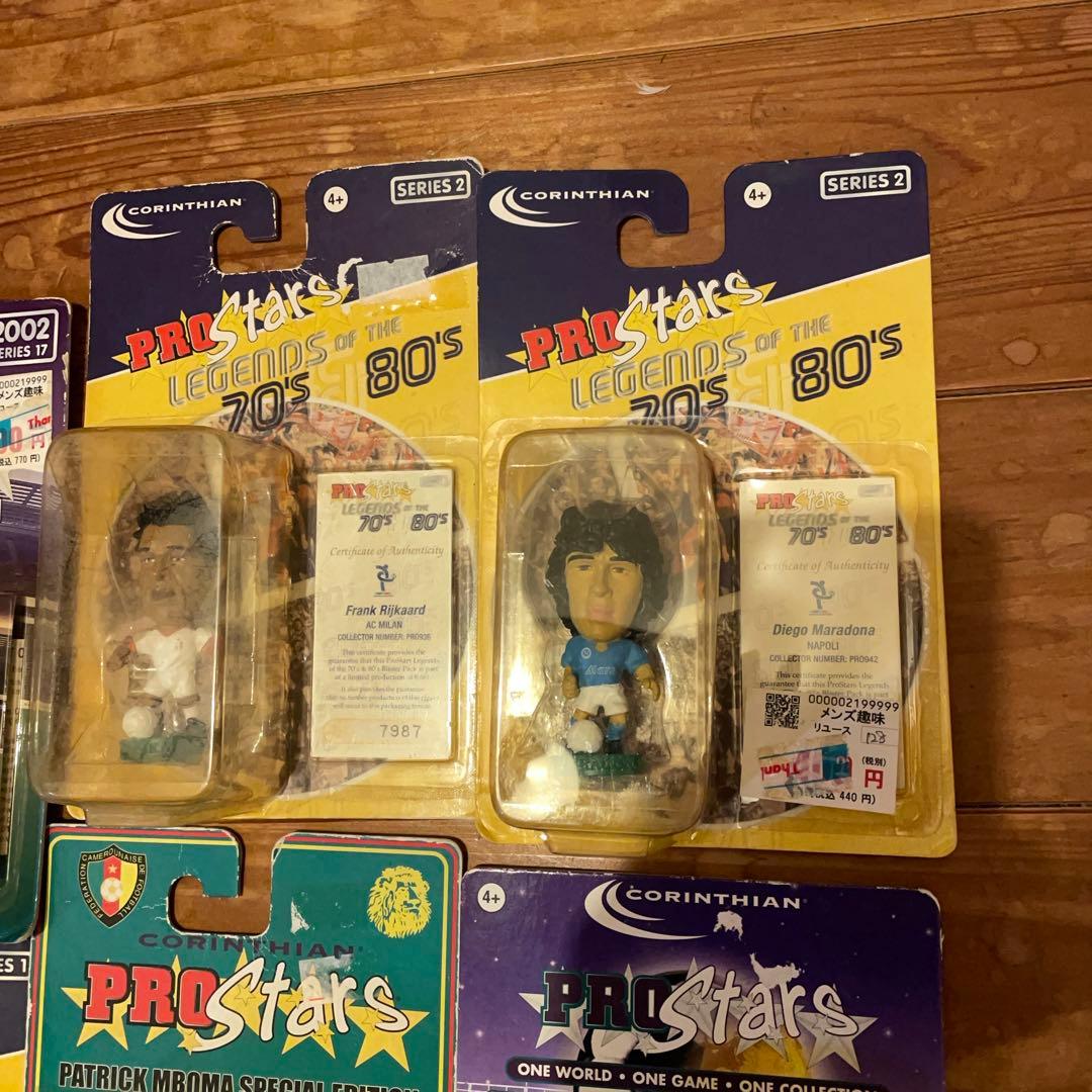 未開封 サッカー フィギュア まとめ FT CHAMPS pro stars
