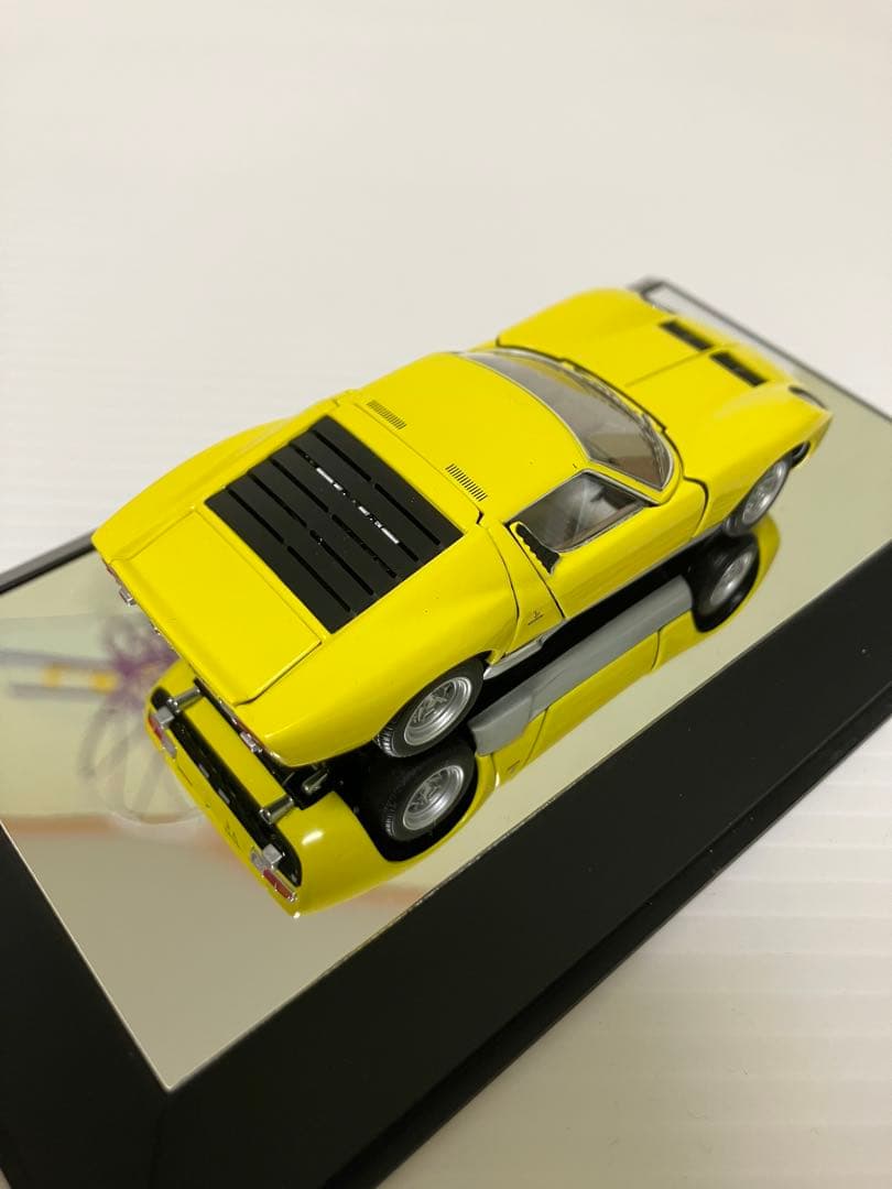 AUTOart 1/43 ランボルギーニ・ミウラSV フルオープンモデル