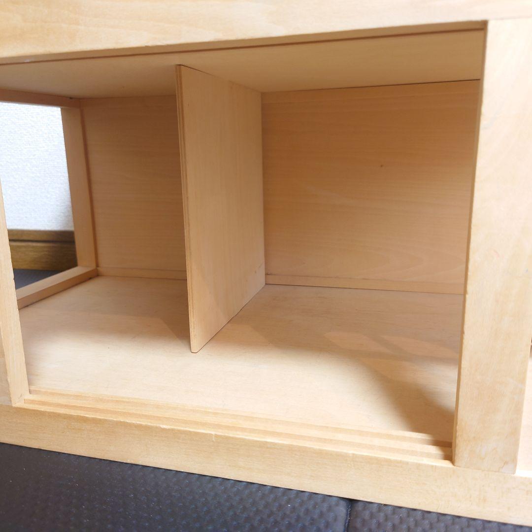 【05】ボーネルンド　廃盤　貴重　大きな　白木のドールハウス　ボーネルンド製