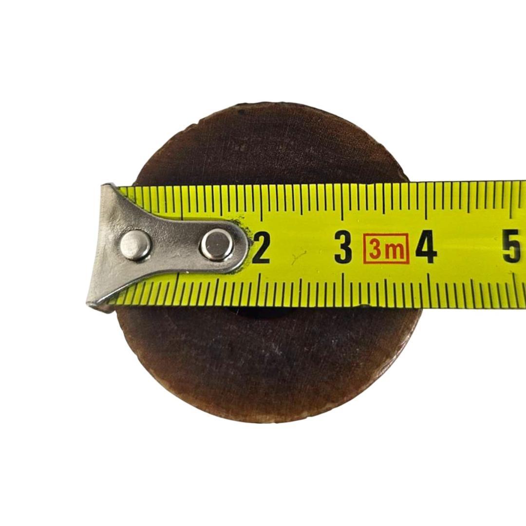 尺八 琴古流 1尺2寸 5孔 蝴蝶宝 銘あり 2印 短管 直管 和楽器 木製