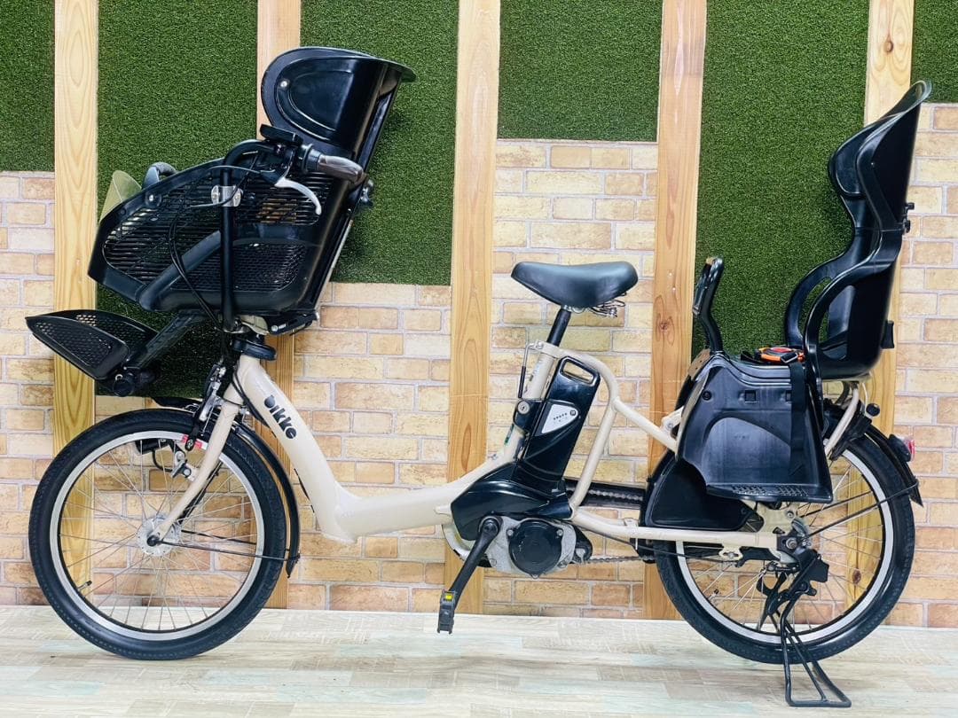 大容量＆超人気 BIKKE ビッケ ブリヂストン子供乗せ電動自転車 H3393