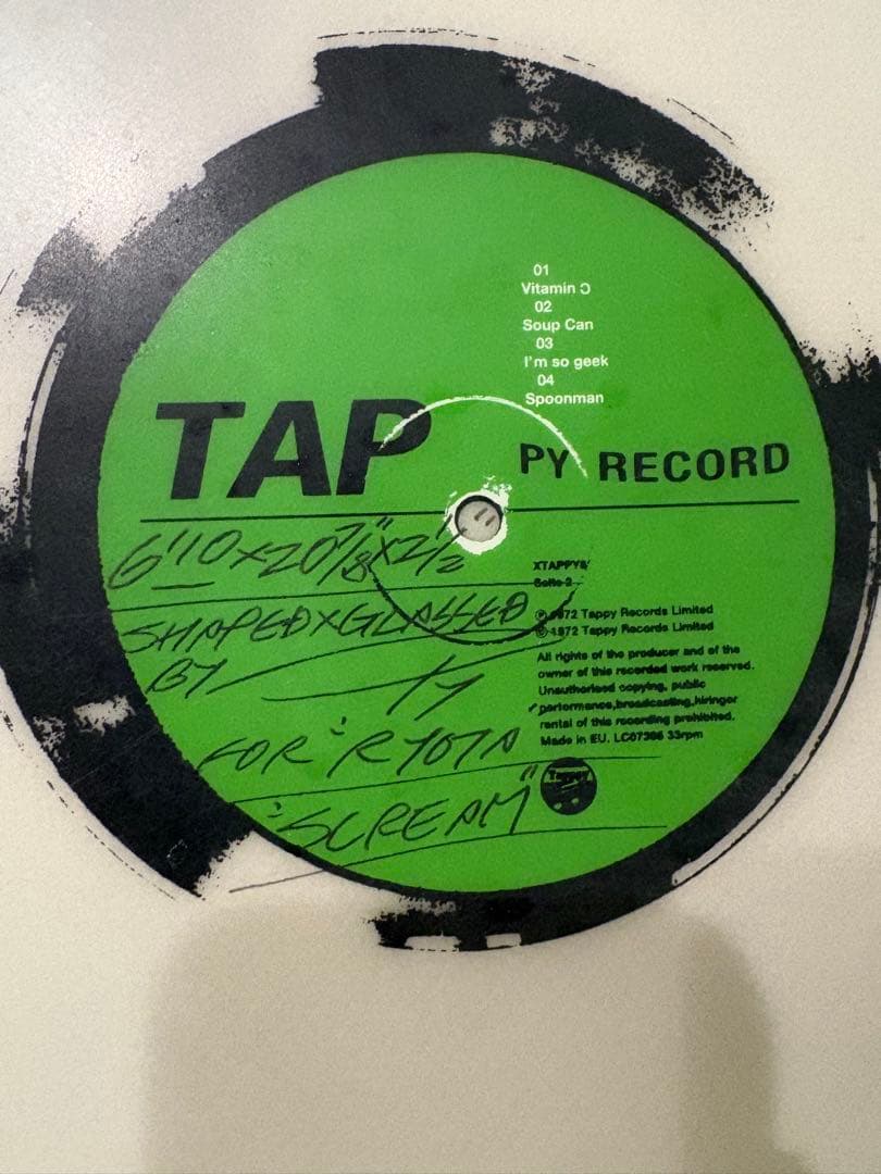 サーフィン・ボディボード Tappy Record SCREAM 6'10\"
