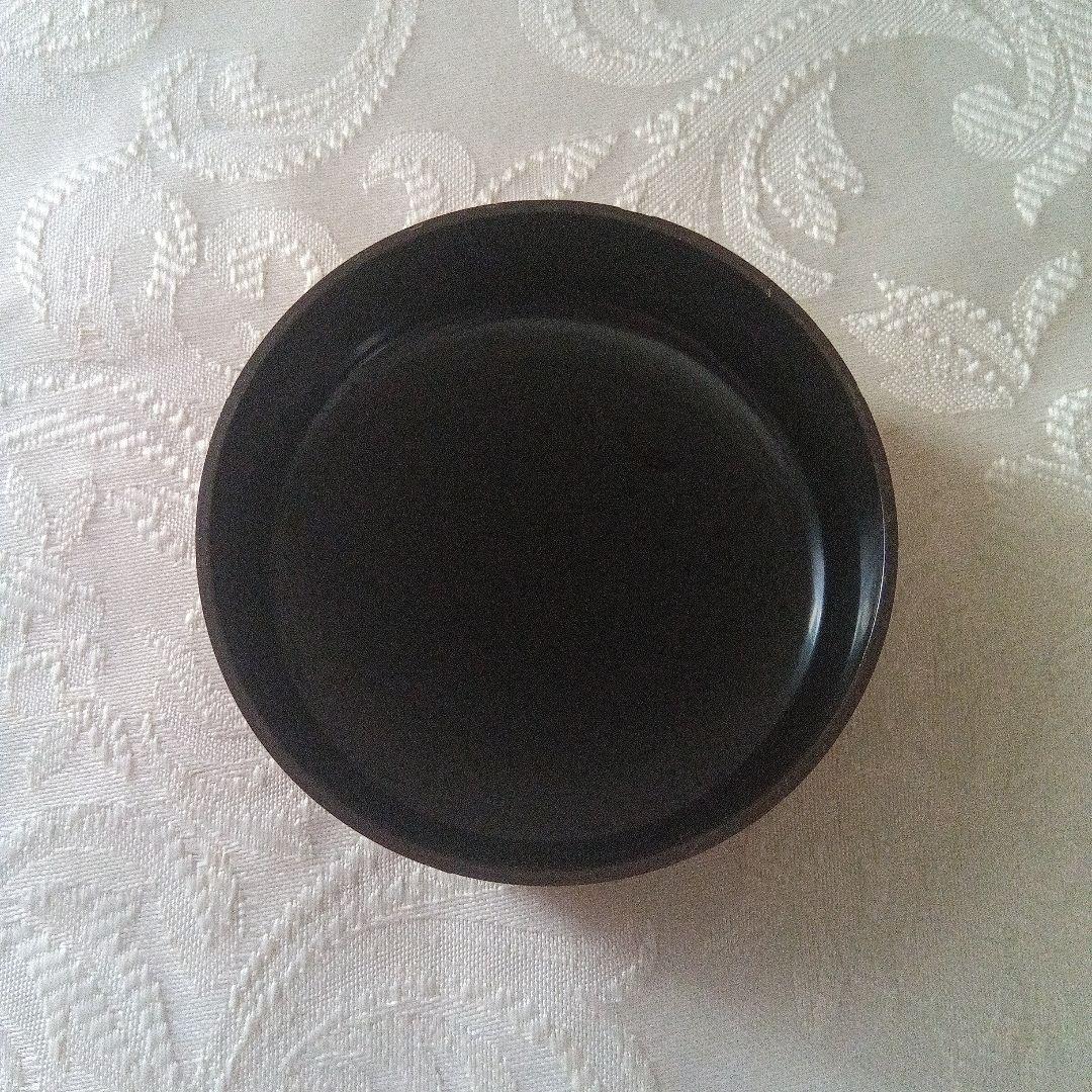 中棗　竹蒔絵　山下泰園作　蒔絵師　共箱　在銘　茶道具