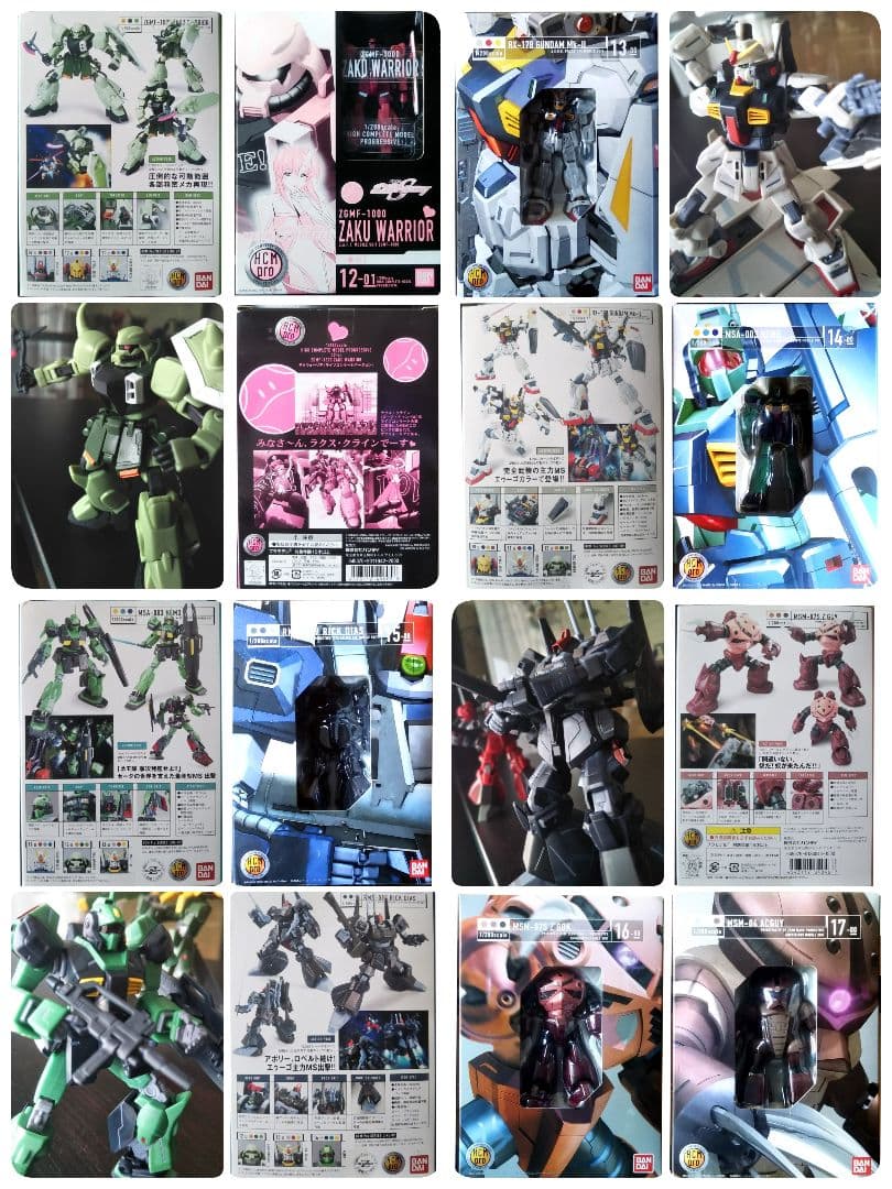 HCM Pro ガンダムなど約111体&ガラスケース&色々。