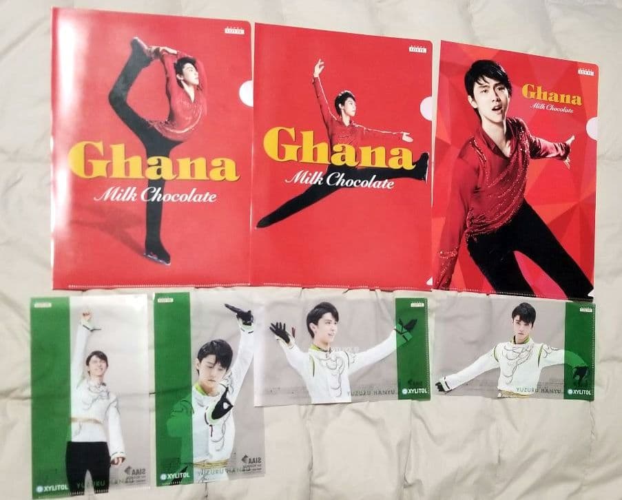 羽生結弦 クリアファイル 西川 CiONTU ロッテ
