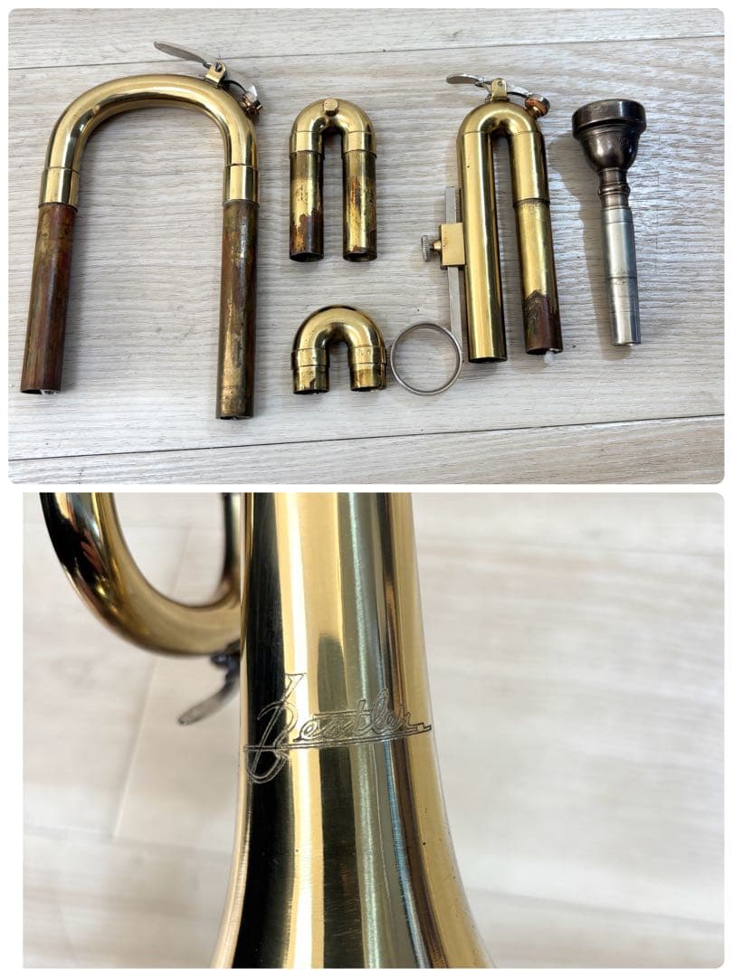 【メンテナンス済み】BESTLER トランペット　ベスラー