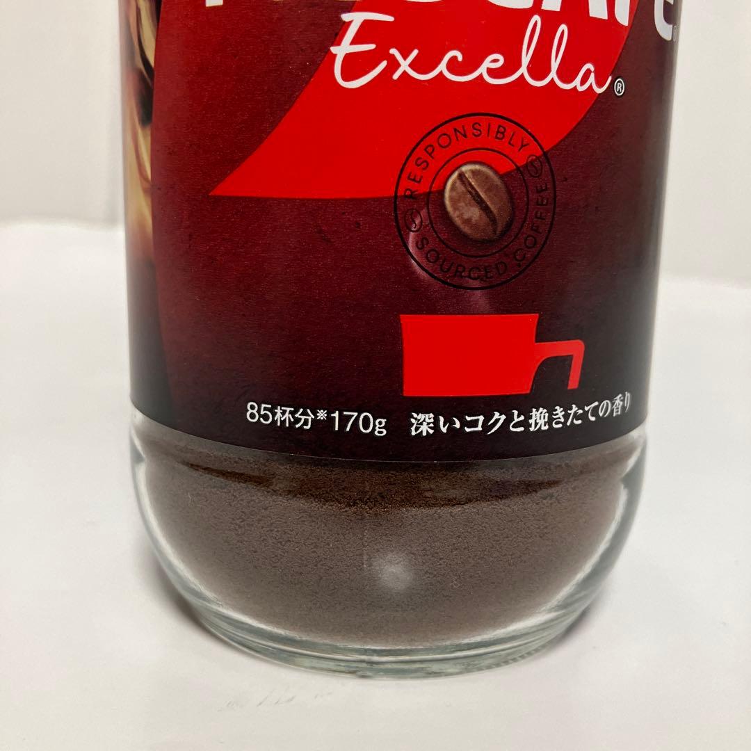ネスカフェエクセラ　レギュラーソリュブルコーヒー　85杯分　170g × 12本