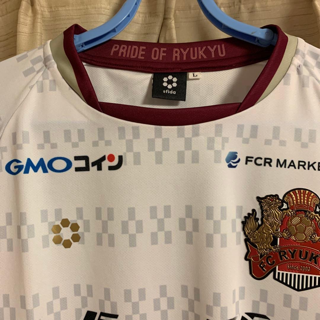FC琉球 2019 オーセンティックユニフォーム　アウェイ　小野伸二　Lサイズ