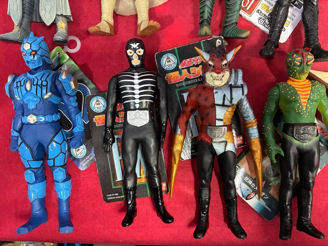 タグ付き 仮面ライダー 怪人シリーズ まとめ売り 19体 クウガ ファイズなど