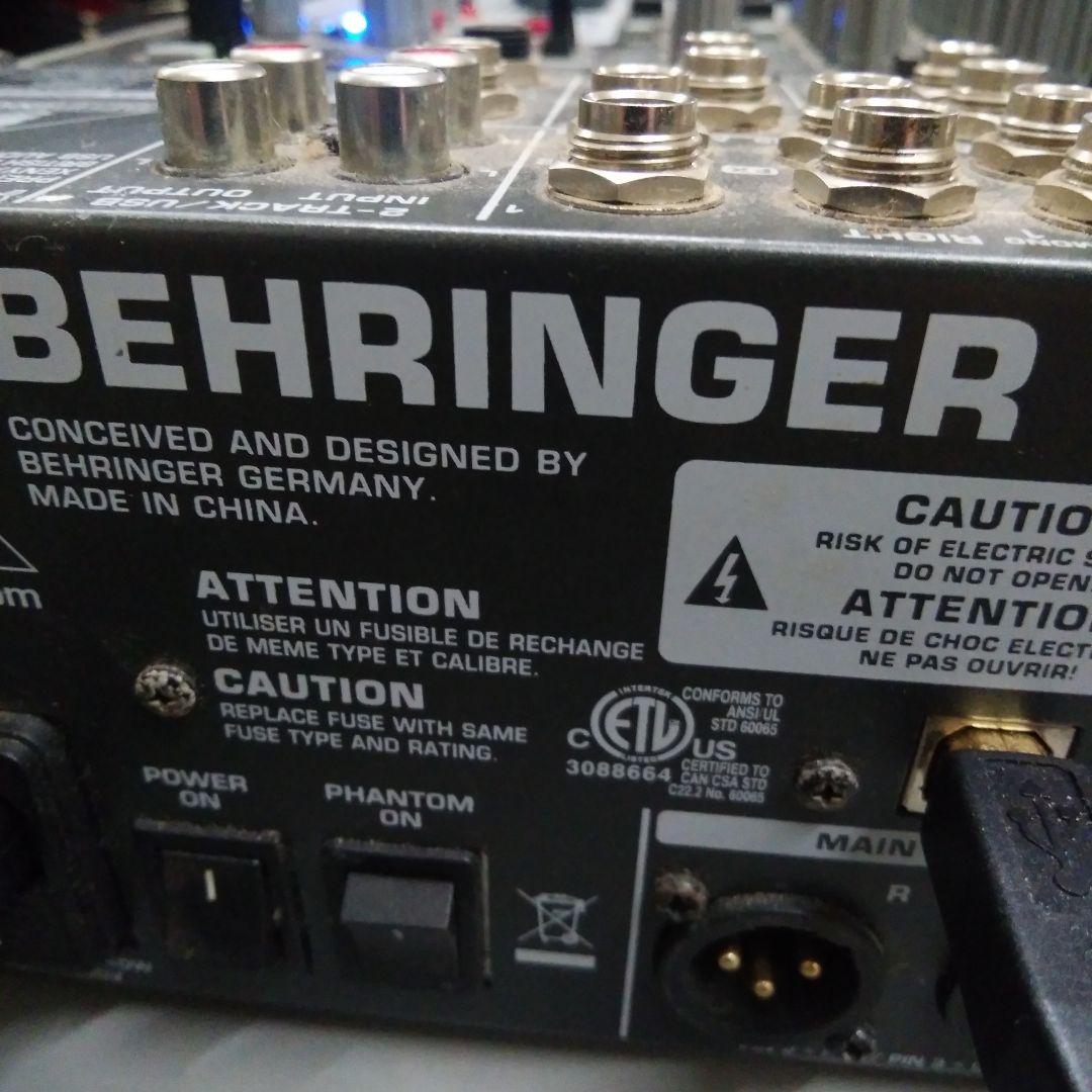 BEHRINGER XENYX X1204USB アナログミキサー(ジャンク品)