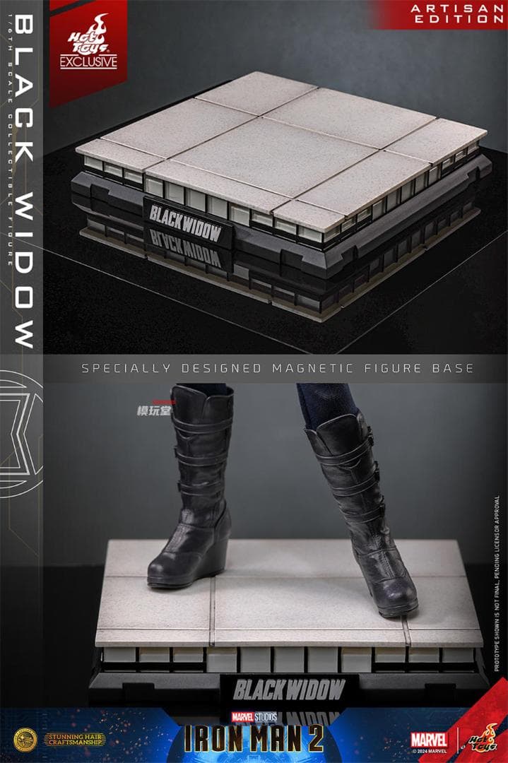ホットトイズ1/6アルチザン ブラック・ウィドウ ボーナス付 MMS757AEB
