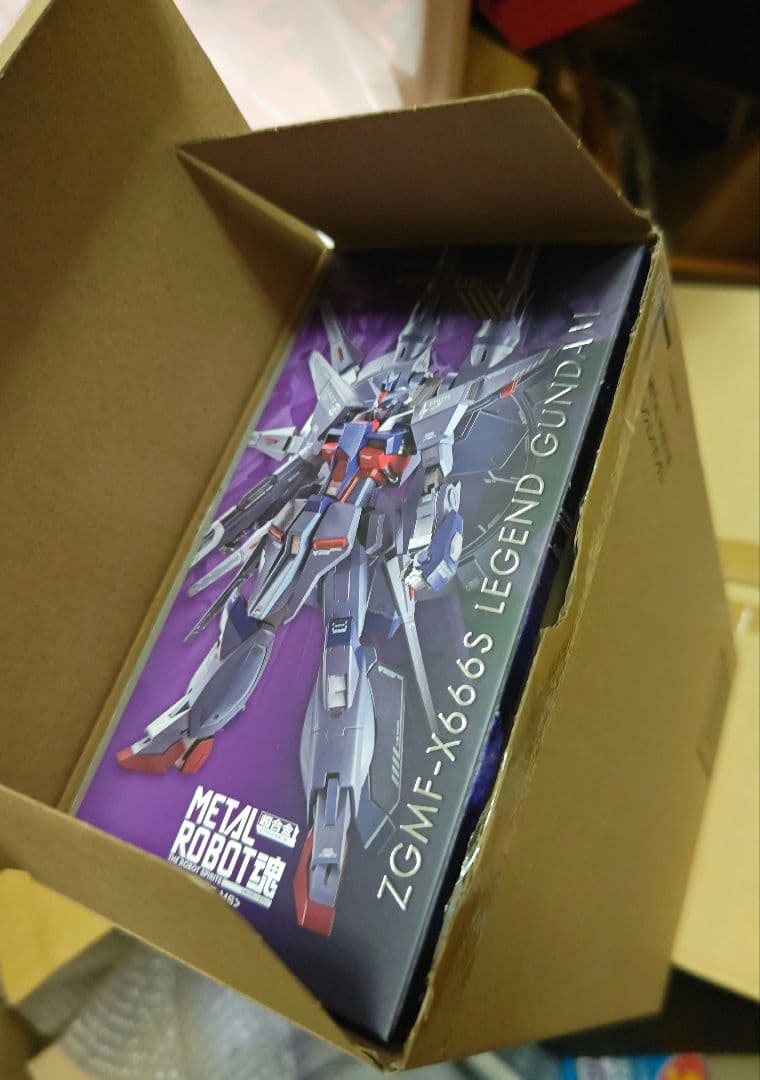 プレバン限定 メタルロボット魂 レジェンドガンダム 箱のみ開封品