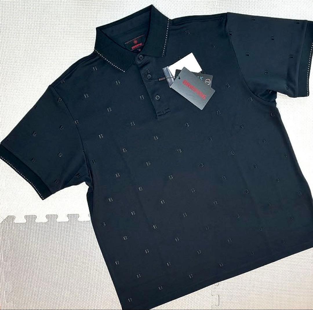 BRIEFING GOLF オールオーバーエンブレム ポロシャツ（RF／M）