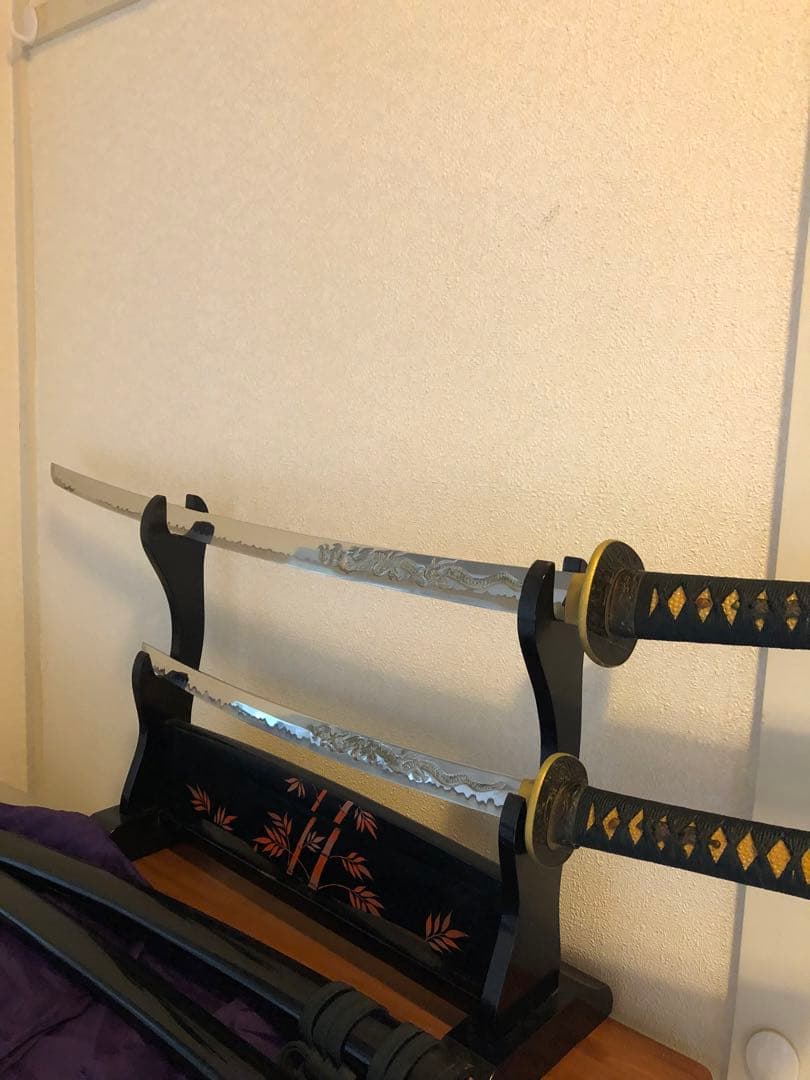 二刀流模擬日本刀セット