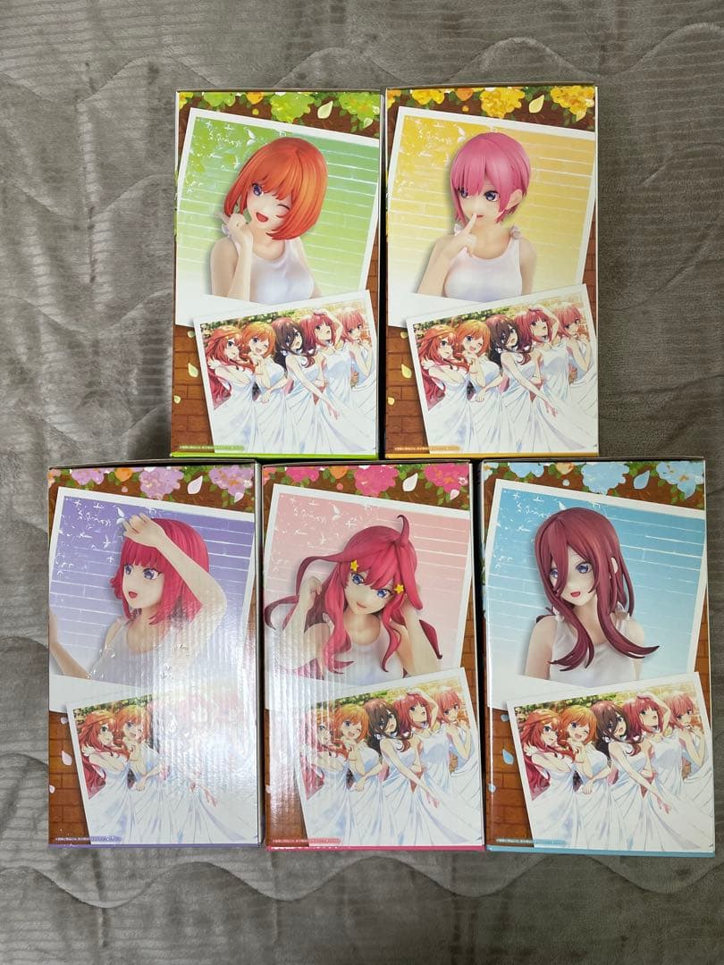 一番くじ　映画「五等分の花嫁∬〜巡り奇跡〜」A〜E賞　フィギュア5個セット