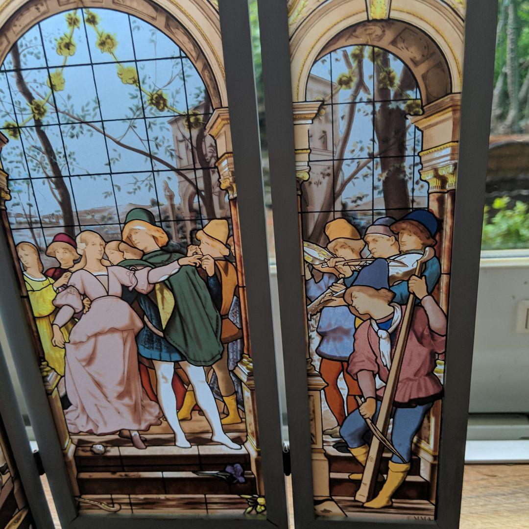 NYメトロポリタン美術館 ステンドグラスレプリカ 現地ミュージアムショップ購入