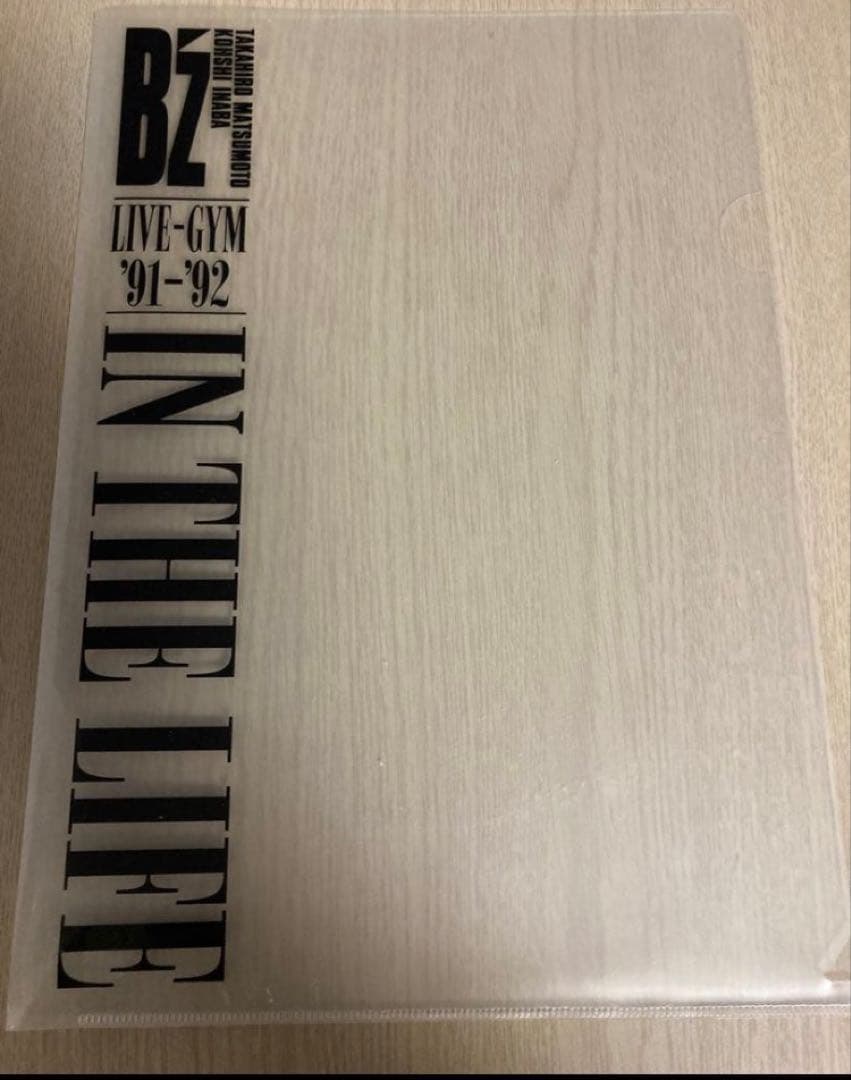 ①B'z FYOP FINAL 特典ステッカー非売品　メガジャケ稲葉浩志松本孝弘