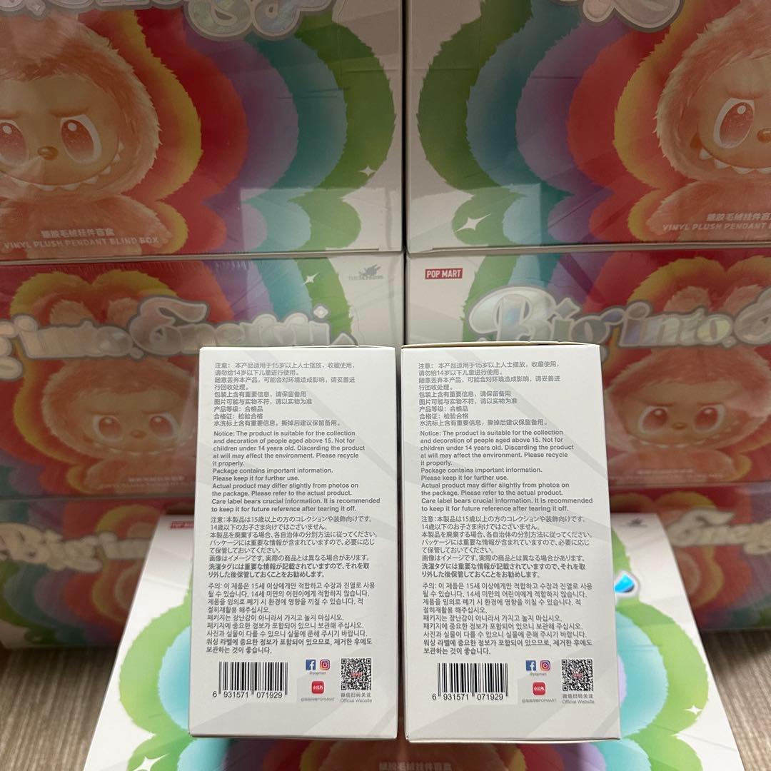 【正規品・未開封】ラブブ Labubu Big into Energy 2箱