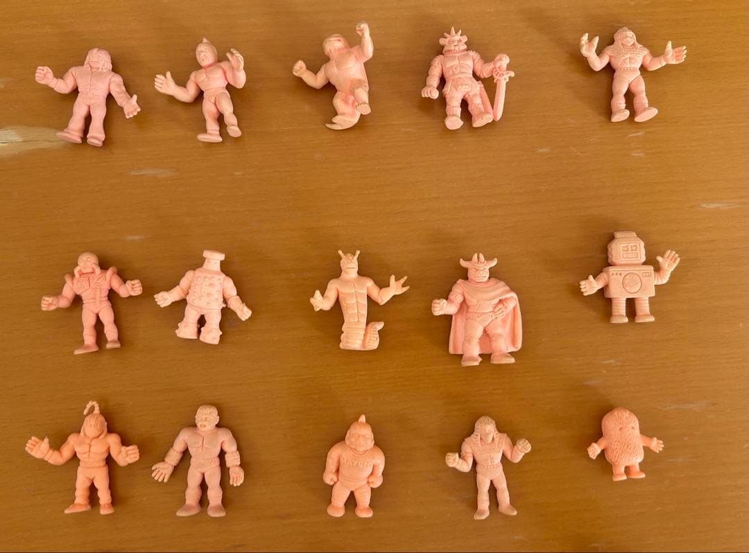 【キン肉マン消しゴム】キン消し365体　当時物