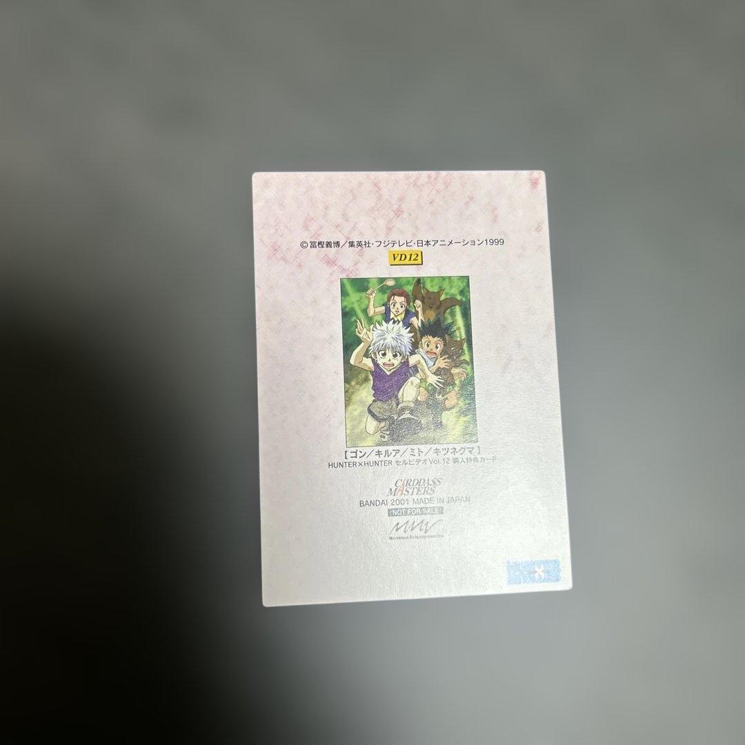 HUNTER×HUNTER カードダスマスターズ　VD12 プロモ　セルビデオ