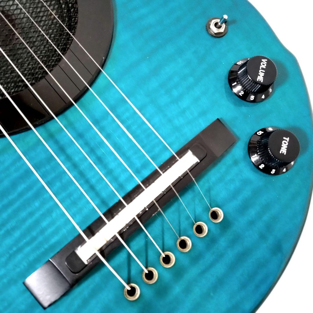 美品　Morris　アンプ内蔵ギター　SOUND CIRCUS　コンパクトギター