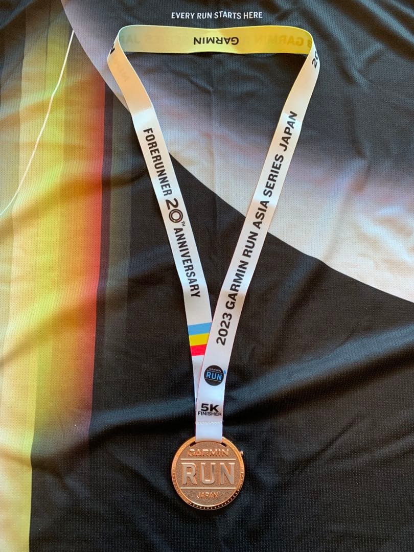 GARMIN RUN JAPAN 2023 Tシャツ&メダル