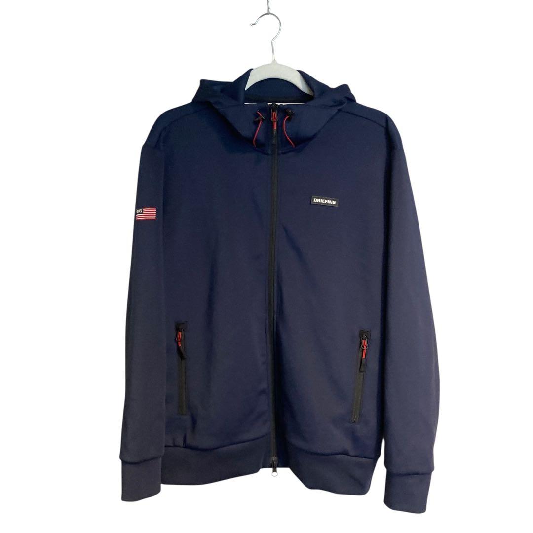 BRIEFING GOLF 3D LOGO ZIP HOODIE セットアップ