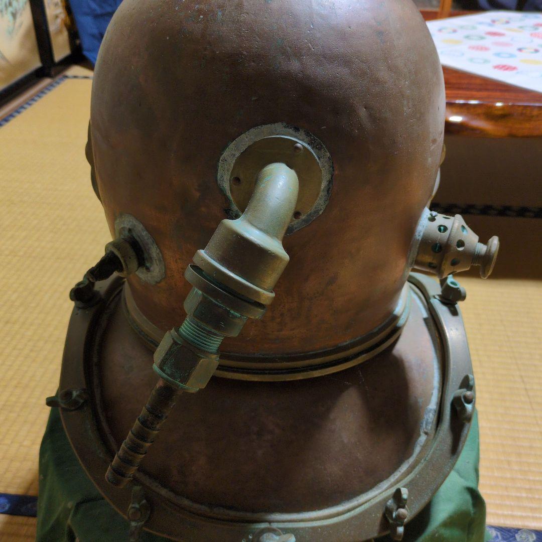 東亜潜水機製 銅製潜水ヘルメット アンティーク 骨董品