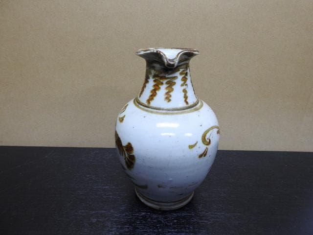 鉄絵水差　MA６０