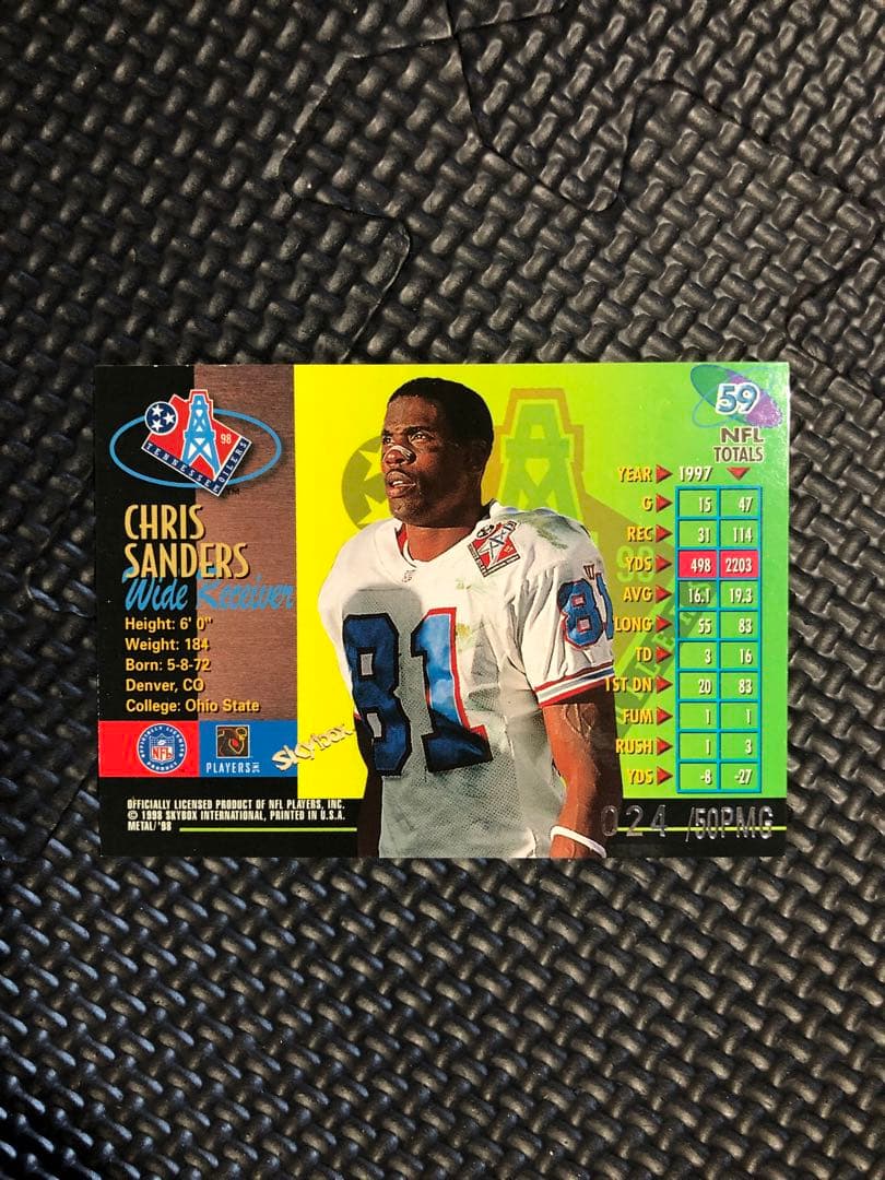 PRECIOUS L GEMS❣️CHRIS SANDERS❣️NFL❣️