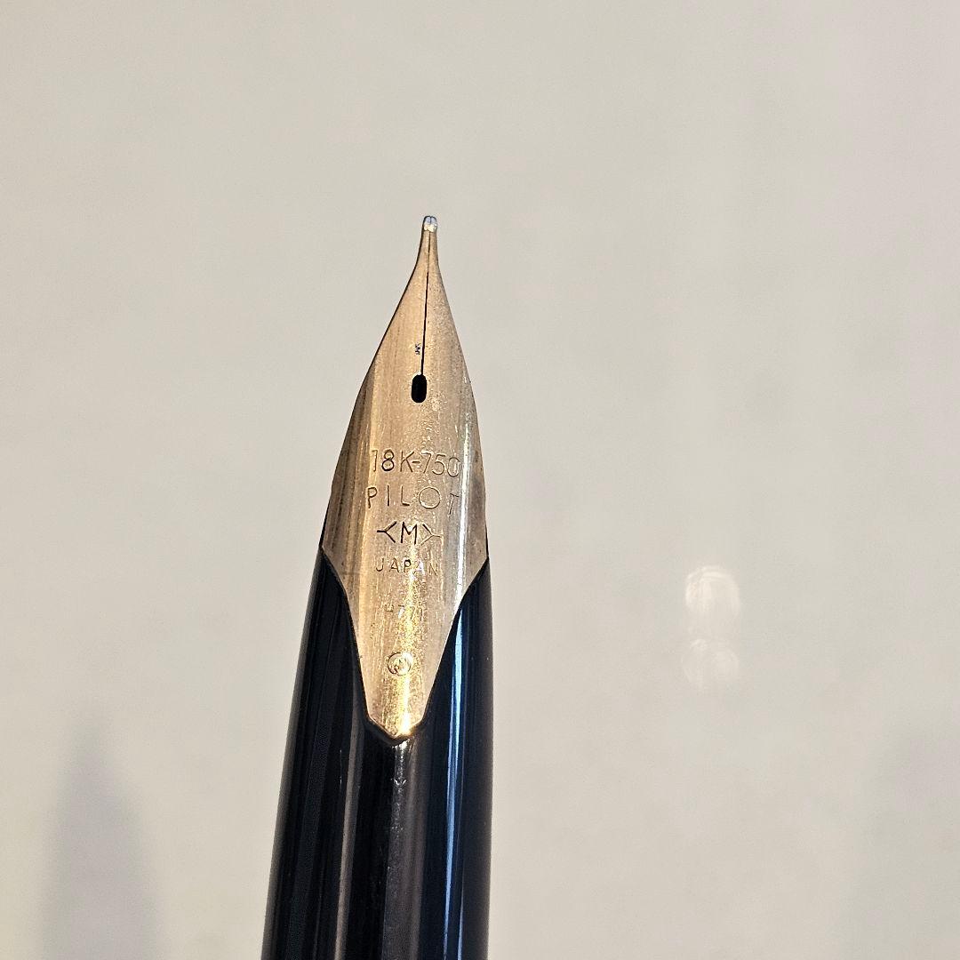 PILOTカスタム三角 ヴィンテージ万年筆 18K