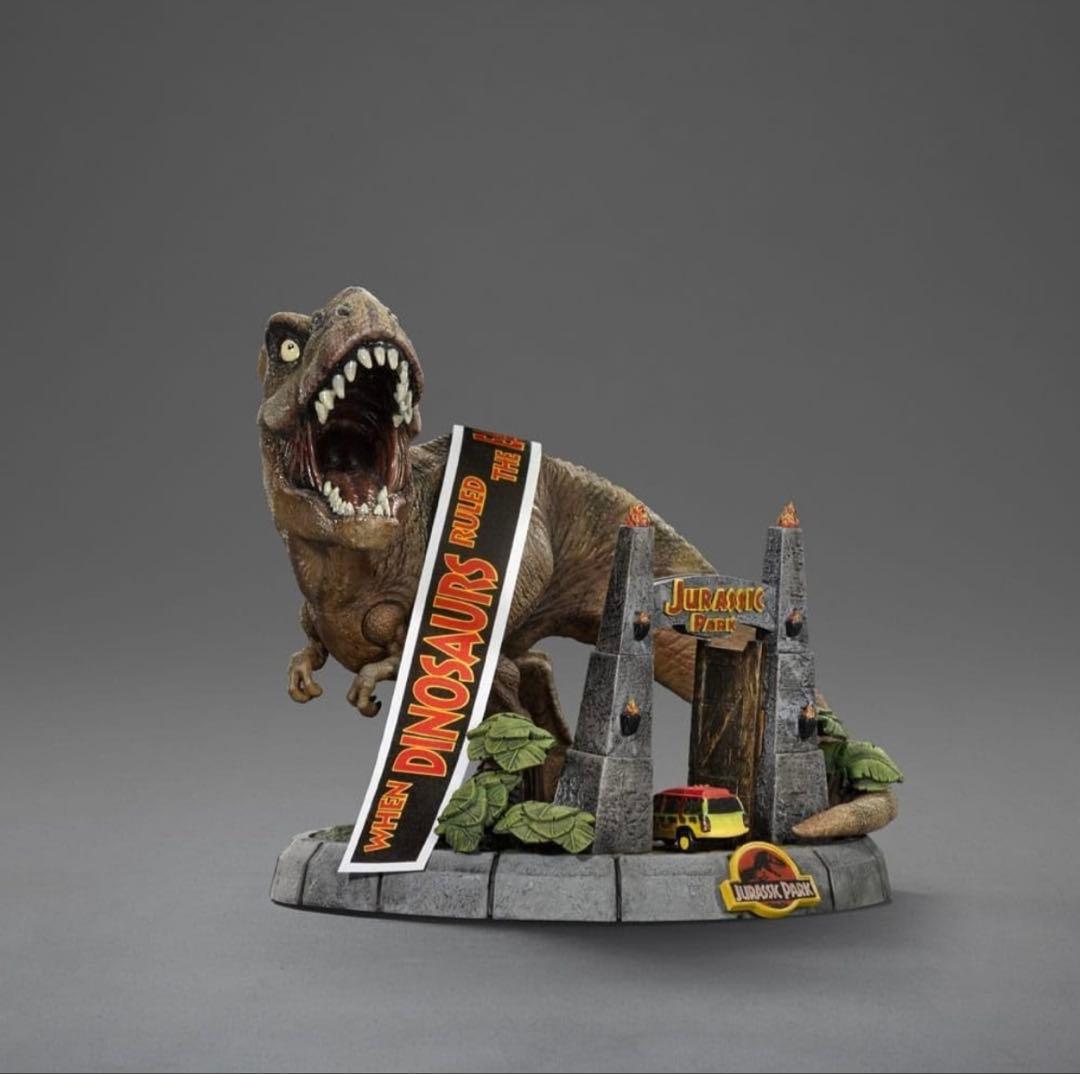 iron studios minicoジュラシックパークT-Rex(レア美品)