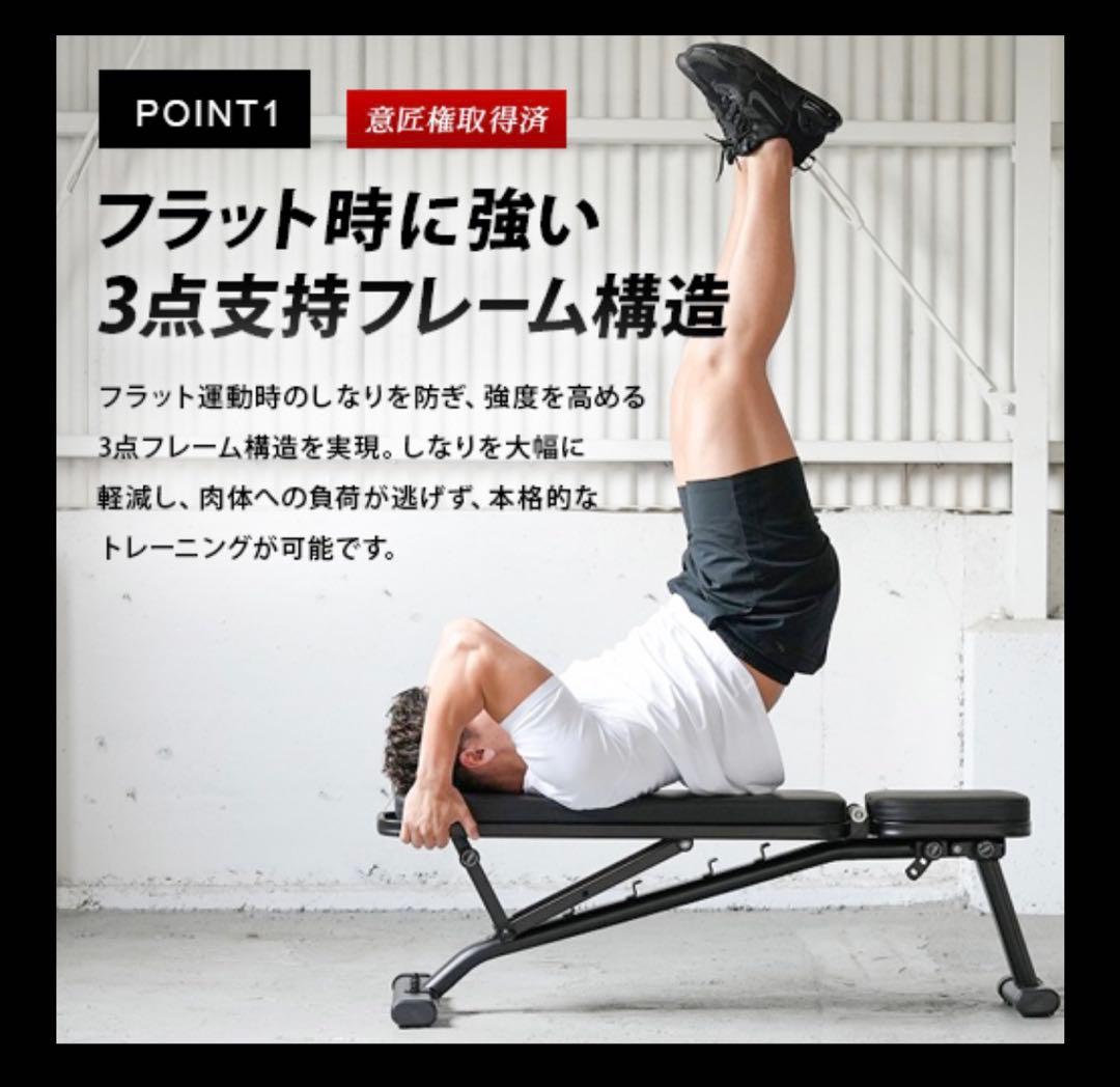 LEADING EDGE LE-B80フラット・インクラインベンチ 黒