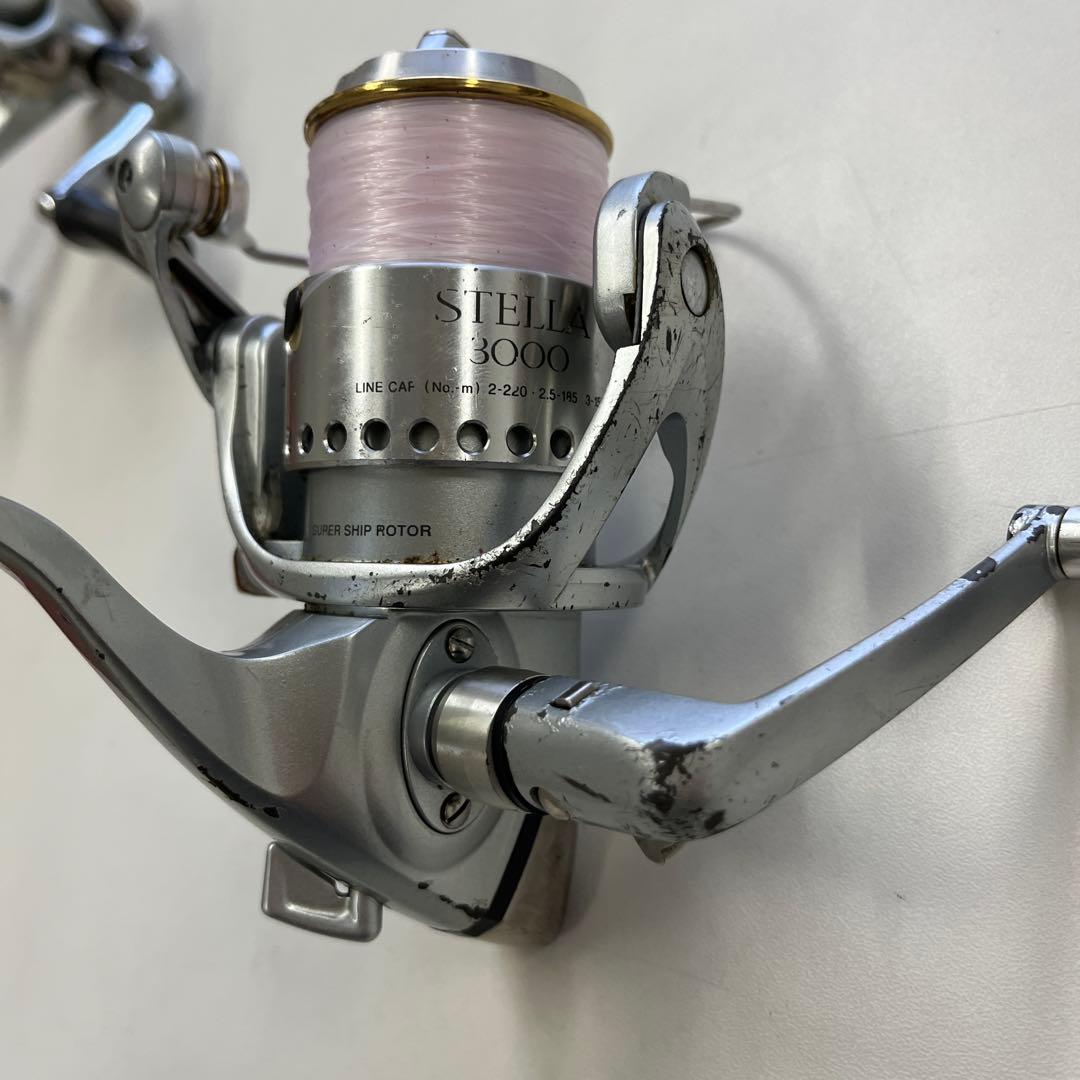 シマノ 98 ステラ 3000 2000スピニングリールセット