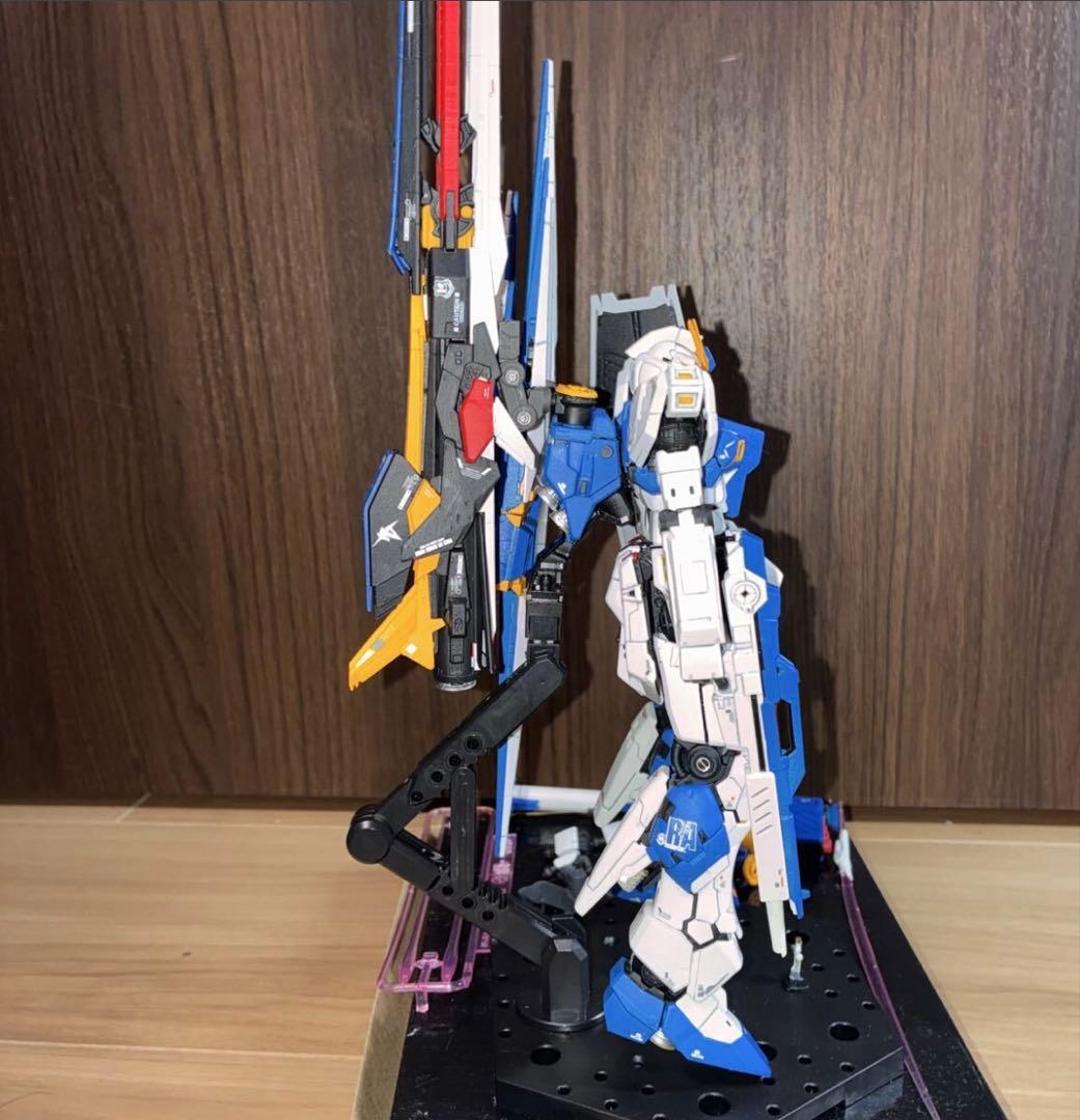 全塗装改修　RG νガンダム　RX-93 ロングレンジ＋ファンネル仕様　艶消し