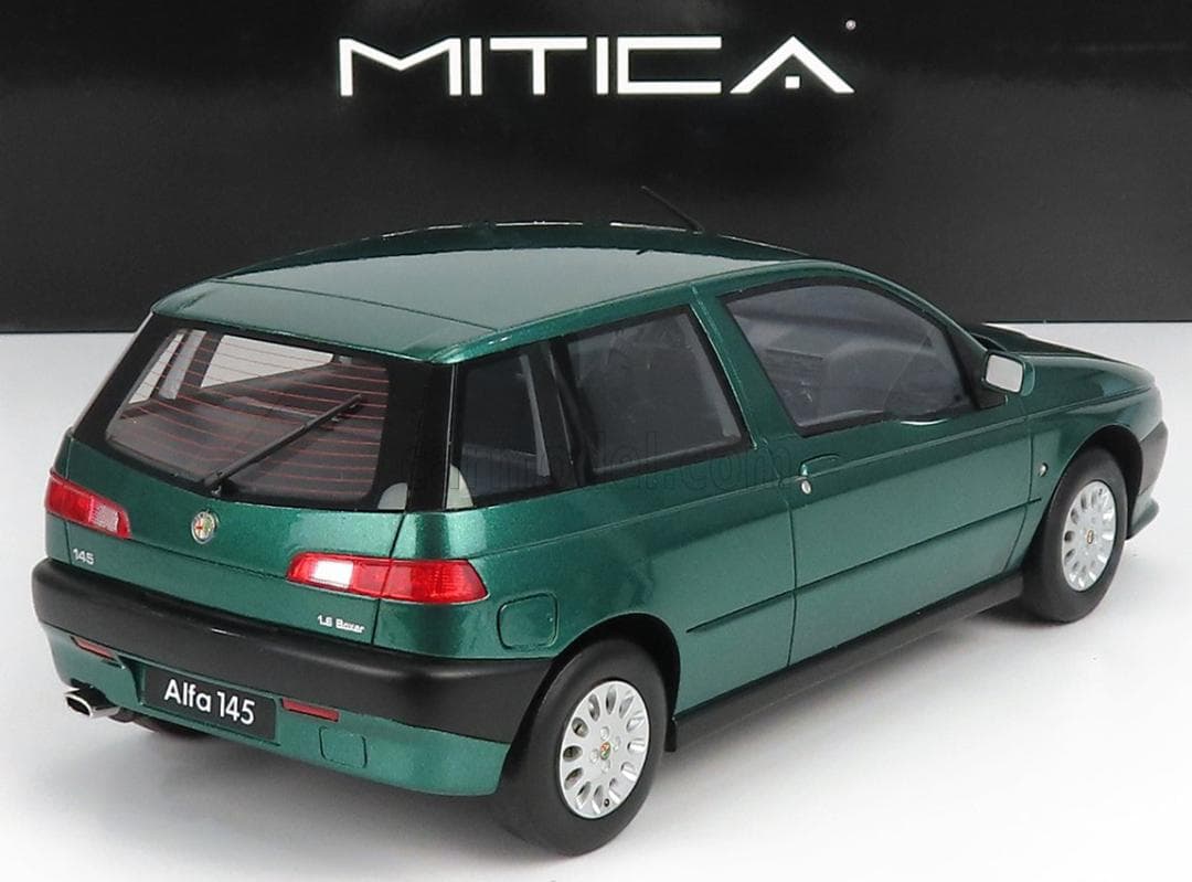 MITICA 1/18 アルファロメオ 145 1995 (グリーンメタリック)